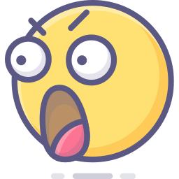 Surprised-Face-Smiley-Emoji icon